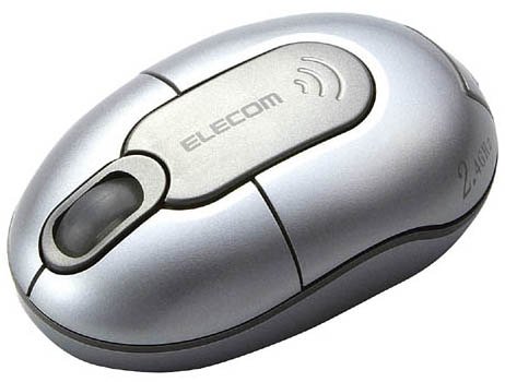 ELECOM 2.4GHz��USB�ڑ��X���b�g�C�����V�[�o ���o�C�����C�����X�}�E�X �V���o�[ M-D6URSV