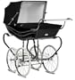 Silver Cross Balmoral Pram - Black