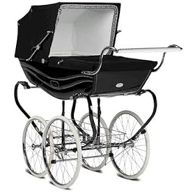 Silver Cross Balmoral Pram - Black