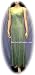 Vonda D Corset Tank Dress in Sage
