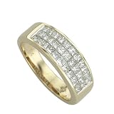 14K Yellow Gold Diamond Wedding/Anniversary Band - 1.00 Ct.