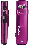 Aiptek Pen Cam Trio Pocket-Camcorder (3-fach digital Zoom, 2,8 cm (1,1 Zoll) OLED Display, 4 GB interner Speicher, inkl. USB 2.0 ) lila