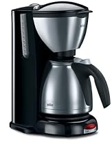Braun KF600 Impressions 10-Cup Thermal Coffeemaker, Brushed Stainless Steel