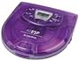 Audiovox CE-145P Personal CD Player with 40-Second Anti-Skip Protection (Translucent Purple)