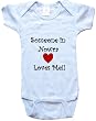 SOMEONE IN NOWRA LOVES ME - NOWRA BABY - City Series - White, Blue or Pink Onesie / Baby T-shirt