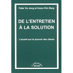 De l'entretien � la solution
