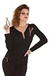 Se7en Deadly Cut You Up Black Seven Deadly Sins Scissors Cardigan