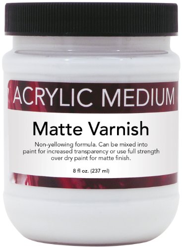 Art Advantage 8-Ounce Acrylic Matte Varnish