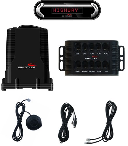 Whistler PRO-3600 Pro Series Installed Remote Laser-Radar Detector