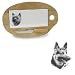 Wooden Cheese Board with Tile Insert featuring the German Shepherd (12.75 inches)