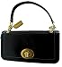 AUTHENTIC COACH MADISON BLACK LEATHER FLAP purse 10470