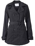 Only-Black Womens Paddington Cotton Trench Coat