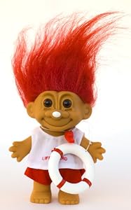 My Lucky LIFEGUARD Troll Doll (Red Hair)