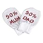 Spoilt Rotten - 50% Mum & 50% Dad Scratch Mittens