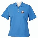 Ashworth 2007 PGA Championship Ladies Solid Pique Polo Shirt- Absolute Blue