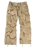 Womens Camouflage Fatigues Desert Camo Paratrooper Fatigues