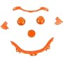 7x BOTON PA XBOX 360 MANDO JOYSTICK LB RB LT RT NARANJA