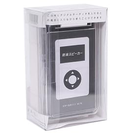 �C�[�E�s�[�E�A�C iPod�AMP3�v���[���[���g����h�H�X�s�[�J�[BOX EP-S8111K �u���b�N
