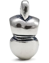 Melina World Jewellery - Idol Cyclades / Idolo de Cícladas - 3005 - Sterling Silver 925 - Handmade in Greece and inspired by Olympic, Greek and Mediteranean history and motives. Beads fits Biagi. Chamilia, Pandora and Trollbeads etc.