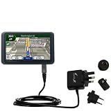 International Wall Home AC Charger for the Garmin Nuvi 765T - uses Gomadic TipExchange Technology