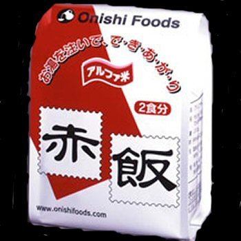 尾西食品 アルフｧ米・角袋2食分 赤飯
