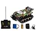 Amphibious Stunt Machine Rc Vehicle Water/land Tank (Army Color)