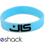 Blue JLS Silicone Wristband, Aston Merrygold, Oritsé Williams, Jonathan Benjamin "JB" Gill and Marvin Humes