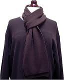 Pure Cashmere Scarf In Dark Chocolate For Man