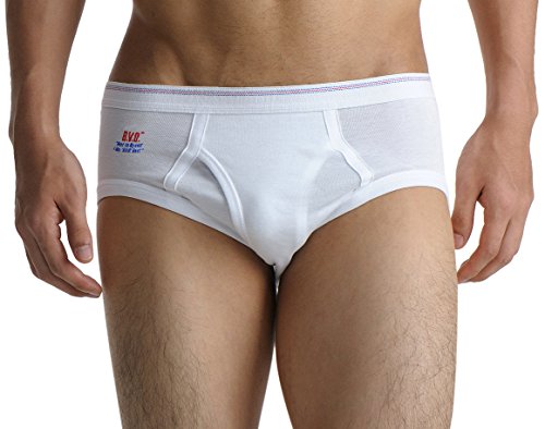 (ビー・ブイ・ディ)B.V.D. Finest Touch EX 綿100% 日本製 抗菌防臭 天ゴムセミビキニブリーフ(S,M,L)GN311 GN311 WH ホワイト M