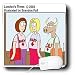 Londons Times Funny Cow Cartoons - Pregnant Mooooother - Mouse Pads