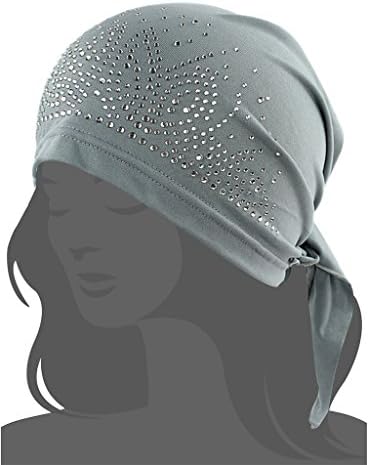 Sheinside Women Scarf Chemo Hat Turban Head Pre-Tied Headwear for Cancer