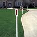 Green Driveway Marker
