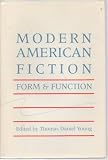 Modern American fiction : form and function