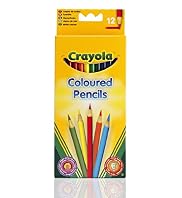 12 Crayola Coloured Pencils