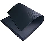 Anti-Fatigue Floor Mat - Premium Commercial Grade Indoor / Outdoor by AirMat. Best for Kitchen, Stand up Desk, Office. Non-Slip Comfort Relief from Standing. Large Thick 20 x 36 inch (Black)