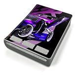 Z33 Purple Design Xbox 360 HD DVD Decorative Protector Skin Decal Sticker