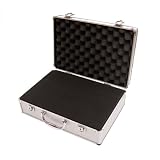 High Quality Aluminum Case for Spektrum Surface Transmitters with Customizable DIY Foam by Common Sense RC