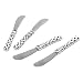 Basketweave Spreaders Set of 4