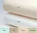 600 Thread Regard Egyptian Cotton Sheet Set, Solid Color Sateen, Fits up to 13 Inch Mattress, by Daniadown