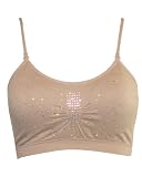 Stone Set Seamless Khaki Beige Bra Inserted Bra Cups 41XZVkY0HcL. SL160 Stone Set Seamless Khaki Beige Bra Inserted Bra Cups