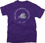 TCU Horned Frogs Purple Retro Mascot Rampage T-Shirt