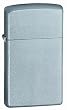 Slim Lighter Satin Chrome - Zippo 1605, Zippo Lighters Chrome Classics