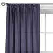 Home Satin Window Panel - Pewter (42x84")