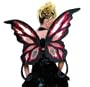 Fire Fairy Glitter Wings Sexy Women's Adult Halloween Outfit - One Size Fits Most Women