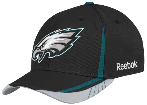 NFL Men's Philadelphia Eagles Sideline Draft Hat - Tw94Z (Black, Large/X-Large)