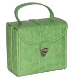 The Athena Jewelry Travel Case in Lime