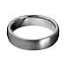 6mm Round Men's Tungsten Wedding Band