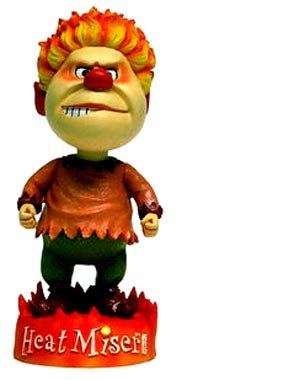 Year Without A Santa Clause "Heat Miser" Head Knocker