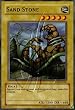 2002 Legend of Blue Eyes White Dragon Unlimited LOB-109 Sand Stone
