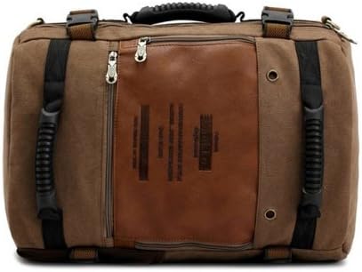 KAUKKO FH09 Men's High Capacity Traveling Leisure Waterproof Canvas Shoulder Bag/Handbag/Backpack
